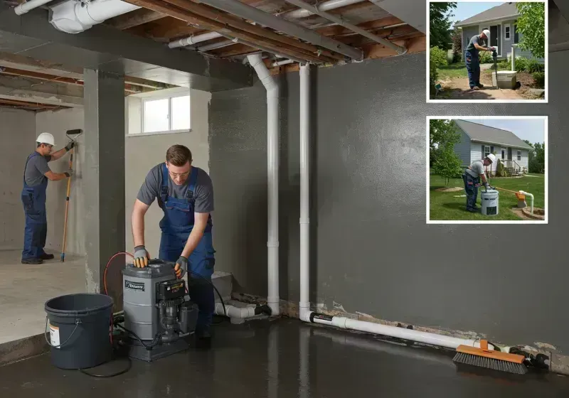 Basement Waterproofing and Flood Prevention process in Carbondale, IL